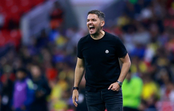 Larcamón llegó al club español a fines de mayo. (Reuters)