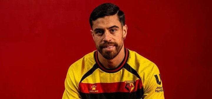 Payero fue presentado en Watford (Foto: Prensa Watford).
