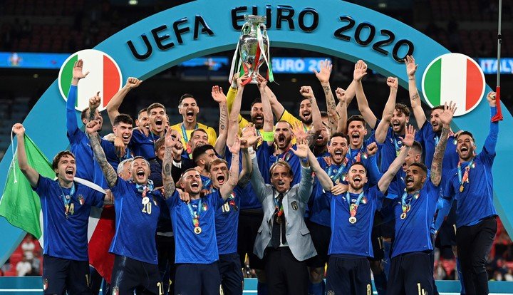 Italia busca volver a ganar la Eurocopa (AP Photo).