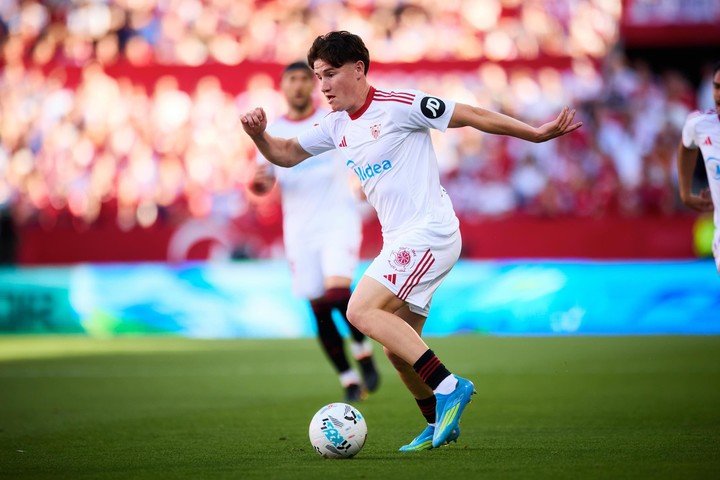 Joaquín Oso Martínez ante el Real Madrid. (Foto: @osoooo19)