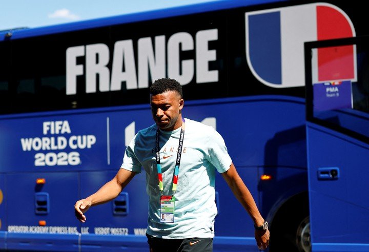 Kylian Mbappe (REUTERS).