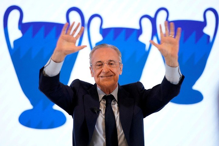 Florentino Pérez, presidente del Real Madrid.