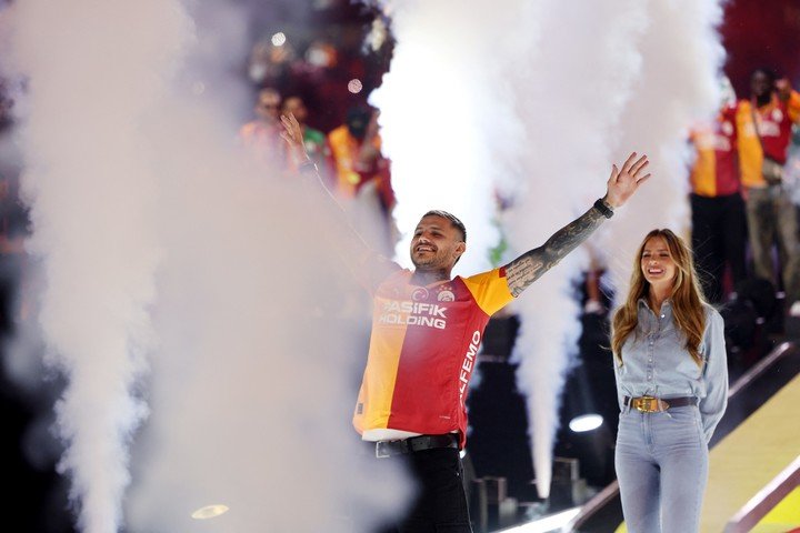 El último título de Icardi en el Galatasaray. (foto: REUTER) 
