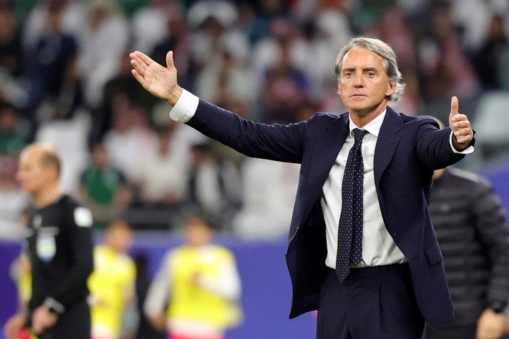 Roberto Mancini, el principal candidato hoy para volver a dirigir a Italia.