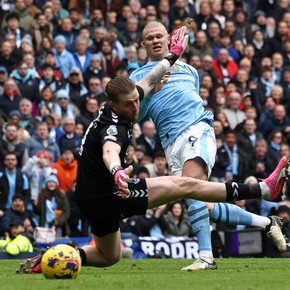 Haaland vs. Pickford: el duelo con números cruzados que desafía la estadística