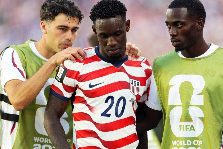 Balogun protagonizó una de las polémicas del Mundial. (REUTERS/Carlos Barria)