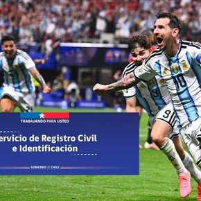 Chile se rinde ante un argentino: Messi, líder de una marca top en el Registro Civil