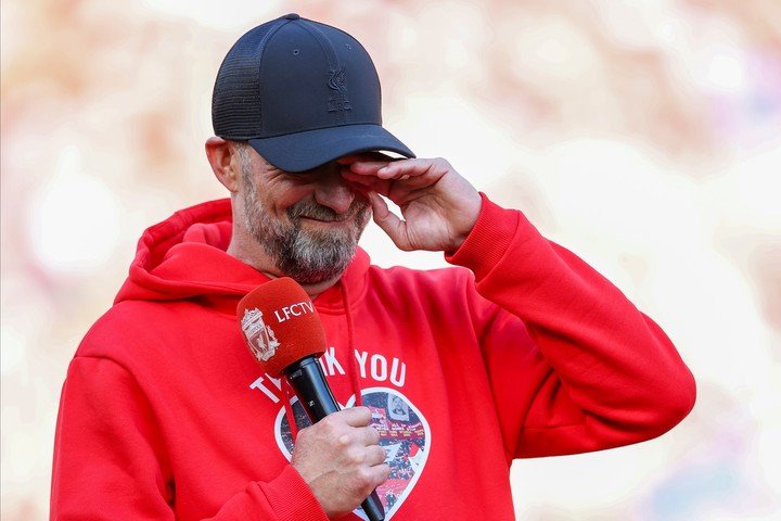 Despedida de Jürgen Klopp en el Liverpool.
