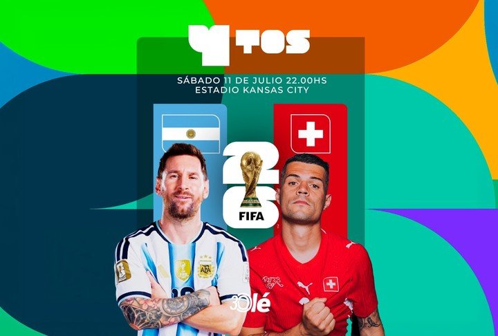 Argentina vs. Suiza.