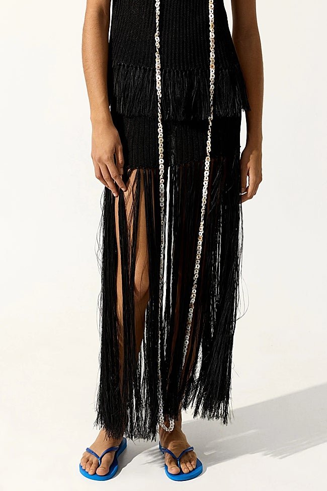 Falda negra de Parfois (35,99 euros)