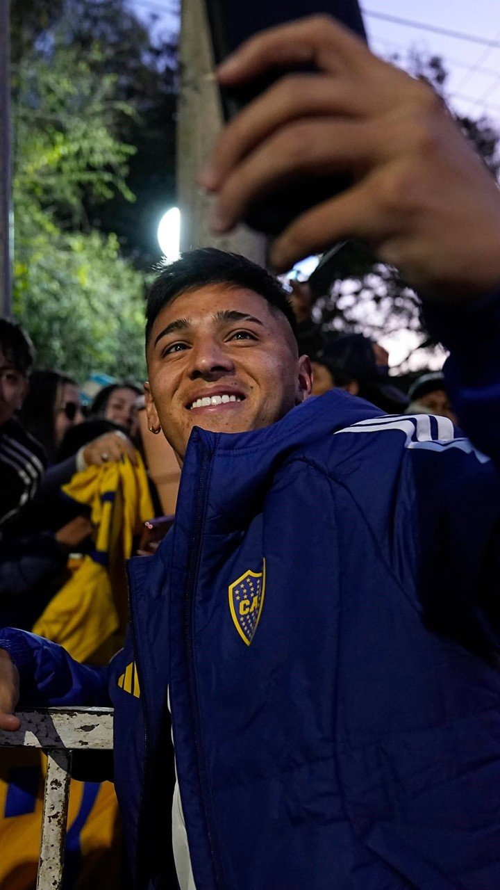 Leandro Lozano tendrá su primer partido en público con la camiseta de Boca. (Prensa Boca)