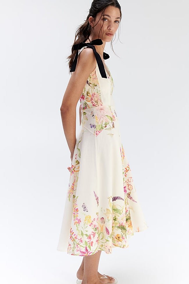 Vestido estampado de H&M (39,99 euros)