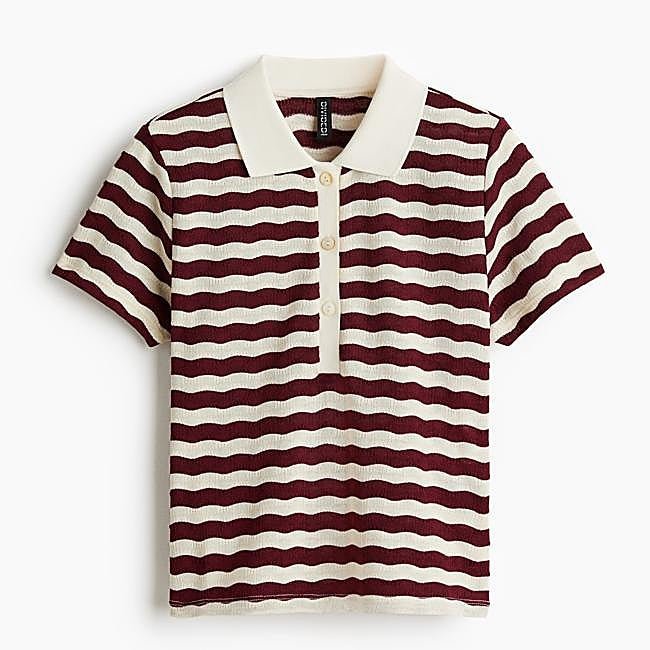 Polo de rayas de H&M, 8,99 euros.