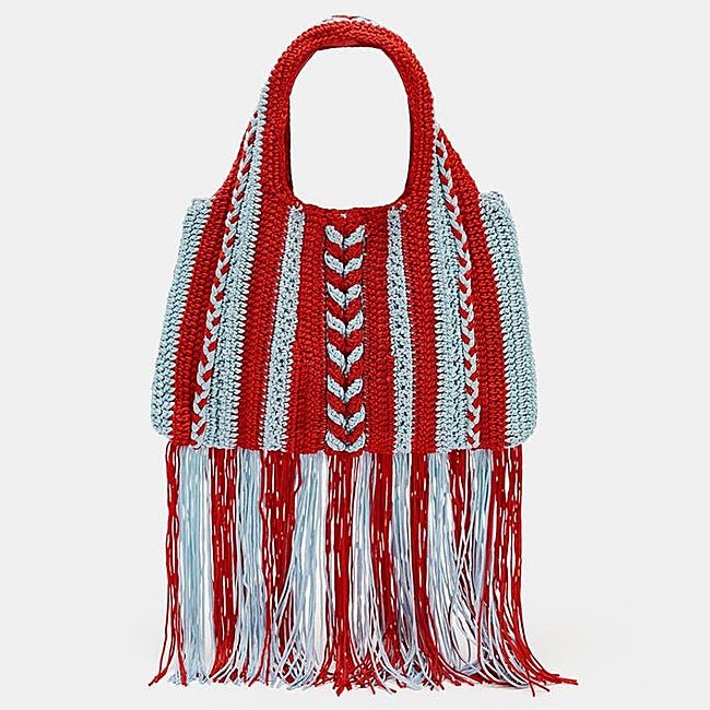 Bolso de crochet de Zara (35,99 euros)