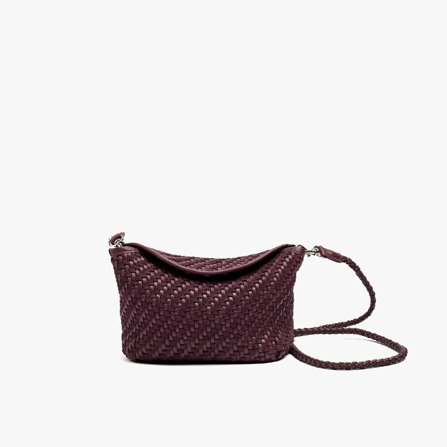 Bolso de piel trenzado de Parfois.