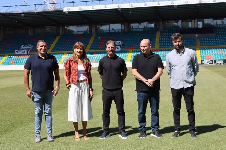 El ex San Lorenzo tendrá su primera práctica este lunes (Foto: Prensa Salamanca).