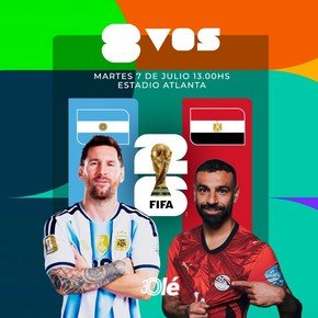 Argentina vs. Egipto, por los octavos de final del Mundial 2026: día, hora y sede confirmada