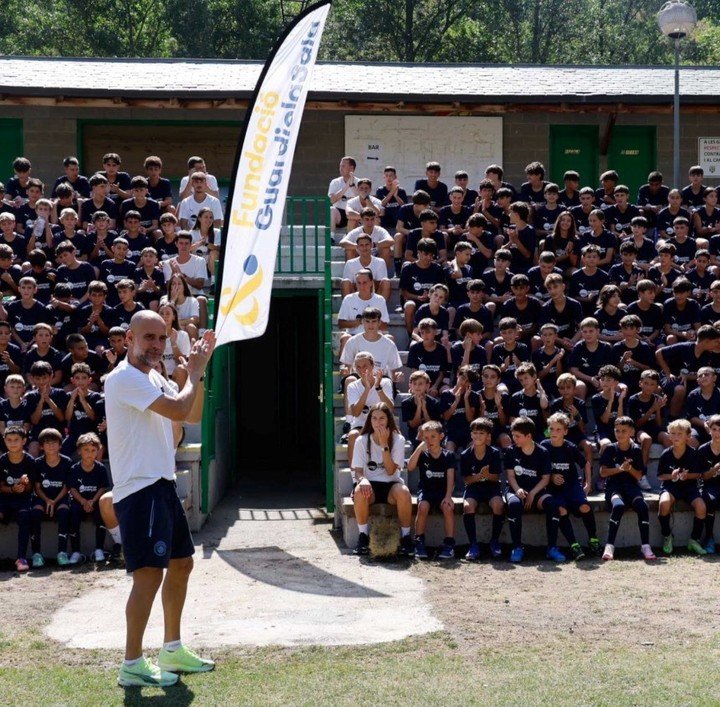 El campus de Pep. (foto: @pepsummercamp)
