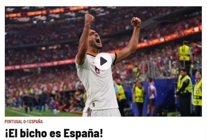 Qué dijeron en España tras el triunfo ante Portugal.