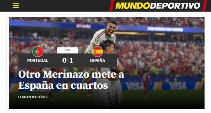 Qué dijeron en España tras el triunfo ante Portugal.