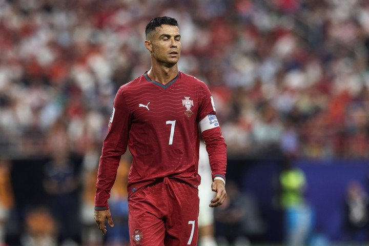 Cristiano Ronaldo finalizó su participación mundialista ante España. (EFE)