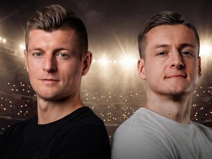 Toni y Felix Kroos.
