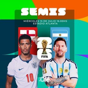 Inglaterra vs. Argentina: qué día, a qué hora y dónde es la semifinal del Mundial 2026