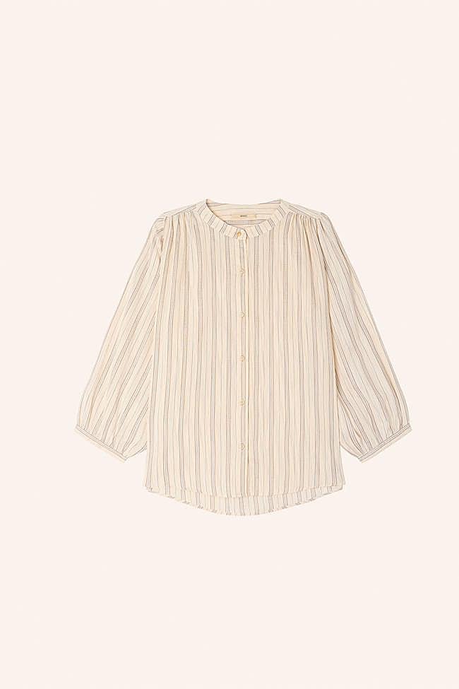 Blusa con estampado de rayas de Sessùn.