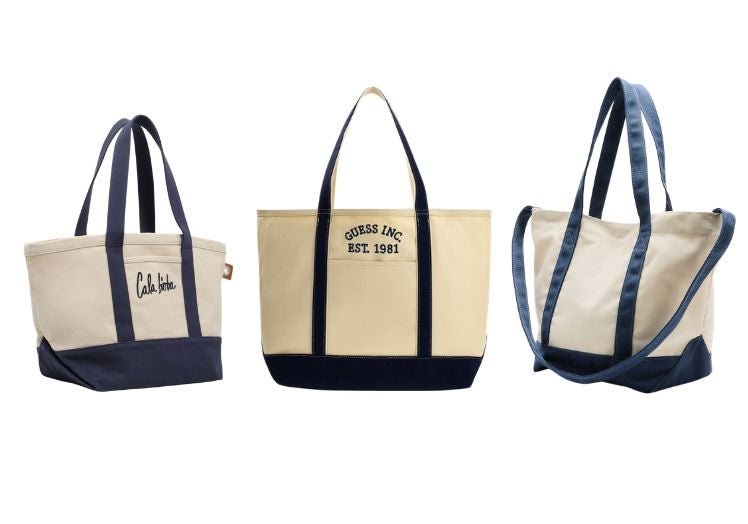Las tote bags de Bimba y Lola, Guess y Green Coast.