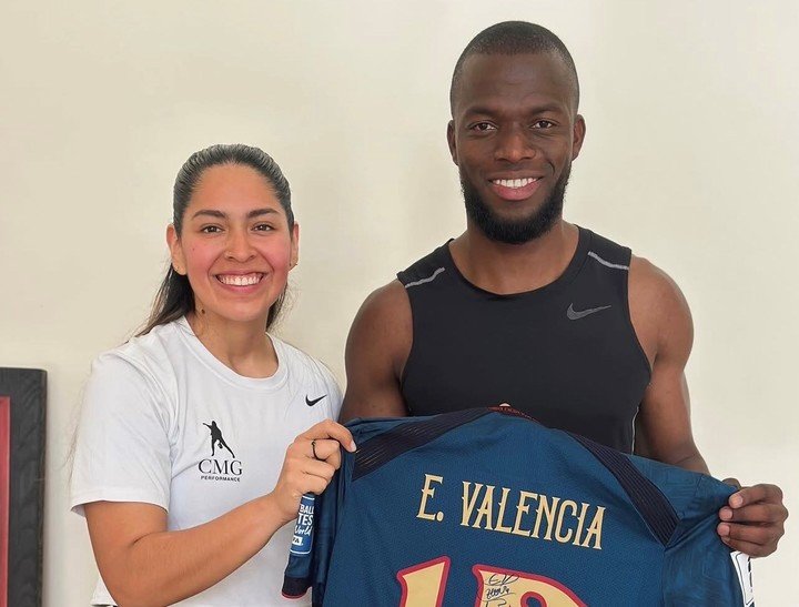 Enner Valencia y una preparación especial.