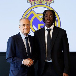 Yan Diomande fue presentado en el Real Madrid: contrato hasta 2033 y un sueño llamado Champions League