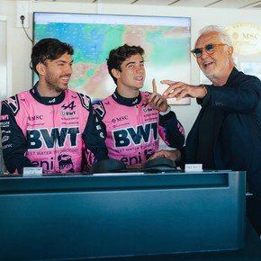 El lugar especial que Briatore le dio a Colapinto entre los pilotos que forjaron la historia de Enstone