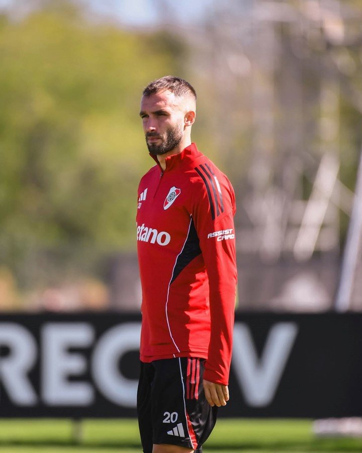 Germán Pezzella. Prensa River.