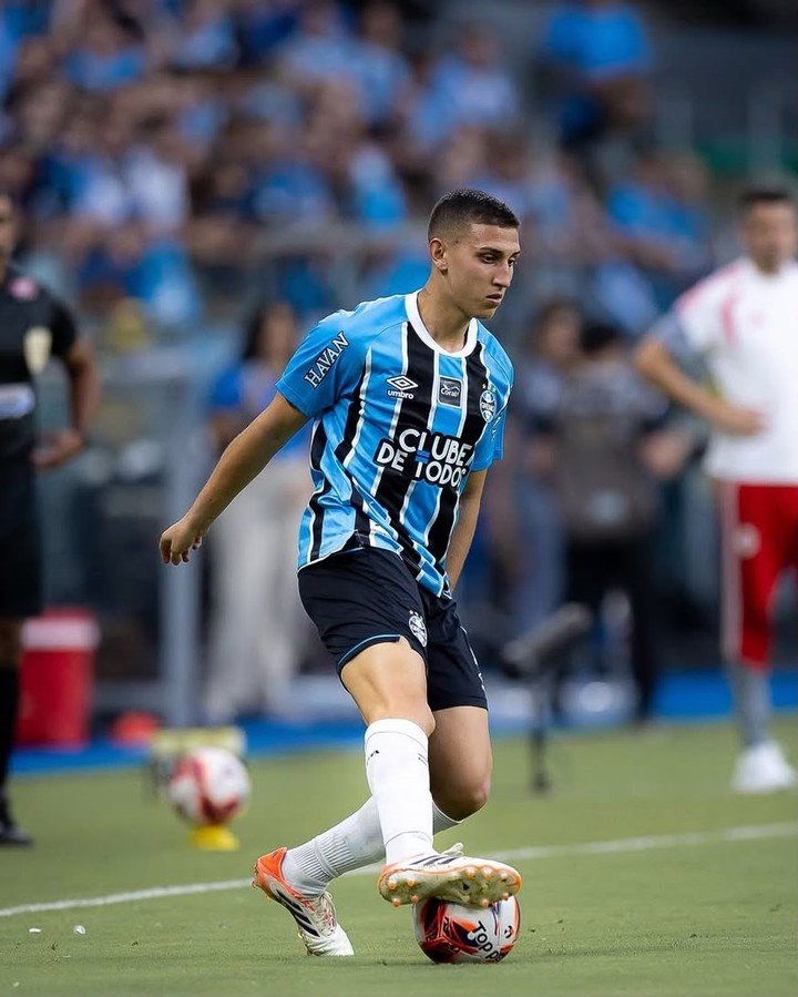 Miguel Monsalve en Gremio. (Instagram Miguel Monsalve)