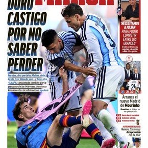 El medio de España que disparó contra Argentina en su tapa: "Duro castigo por no saber perder"
