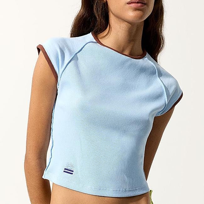 Camiseta de manga corta de Parfois, 19,99 euros.