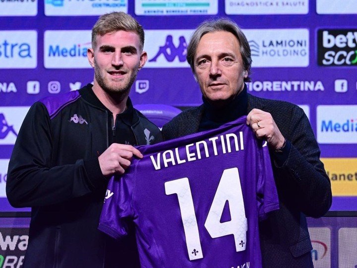 Nicolás Valentini en Fiorentina.