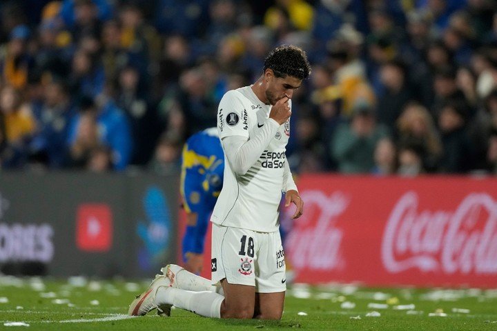 Corinthians vs. Rosario Central. (AP)