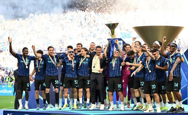 Inter de Milan, campeón de la Serie A. (REUTERS/Stringer)