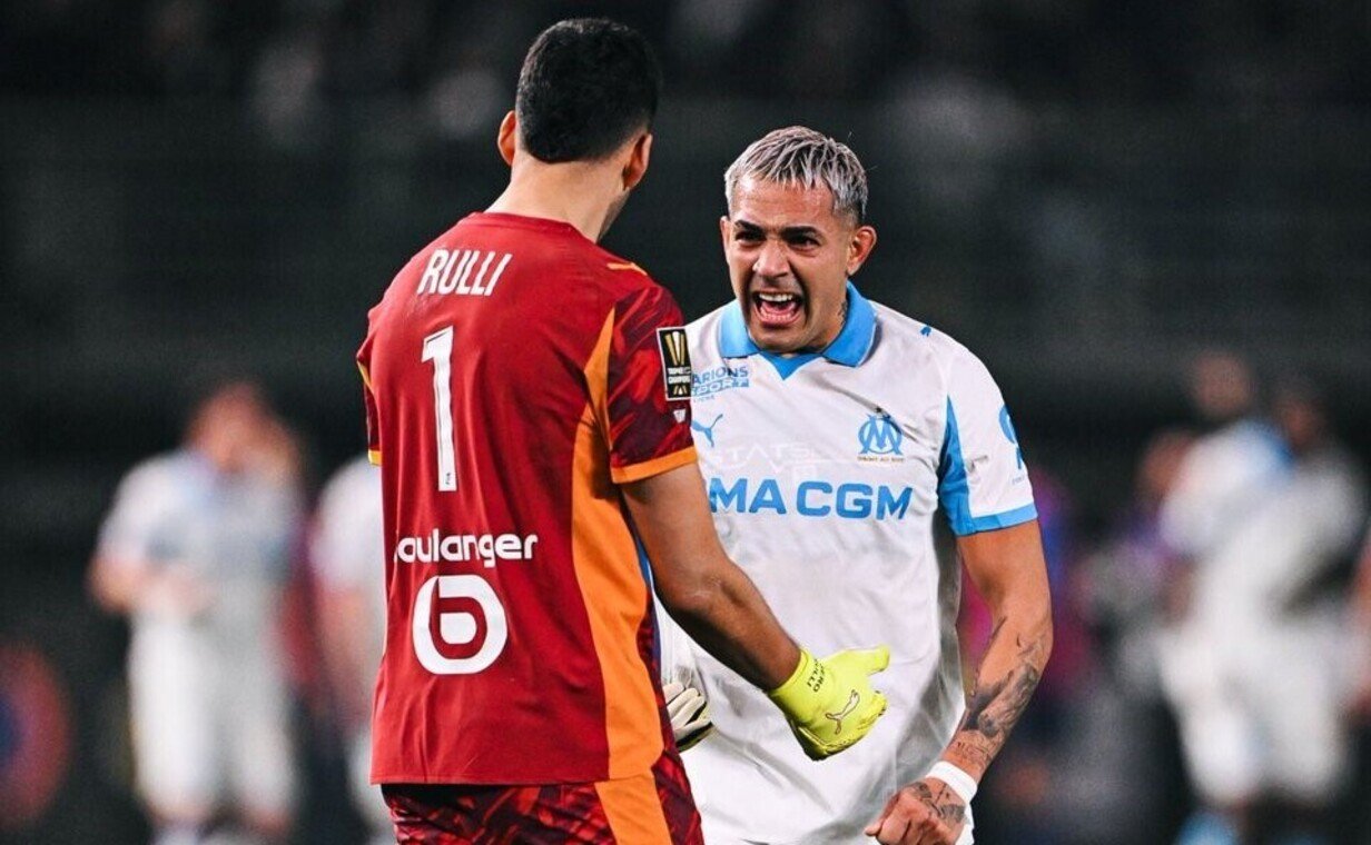 Geronimo Rulli y Facundo Medina en el Marsella.