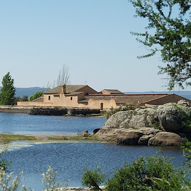 El arte contemporáneo convive con un antiguo lavadero de lanas en Malpartida.