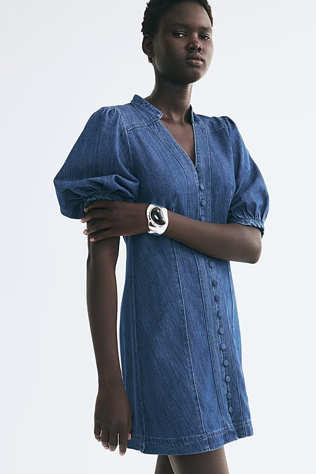 Vestido vaquero de H&M (34,99 euros)
