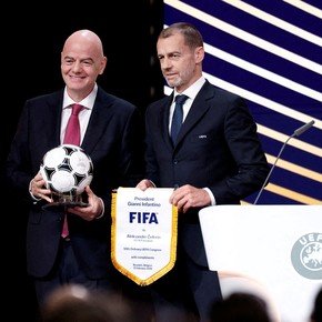 El nuevo dardo del presidente de la UEFA contra Gianni Infantino: "Tendrá un candidato en su contra"