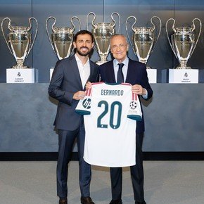 Real Madrid presentó a Bernardo Silva: “Jugar en un club con 15 Champions no es para todos"