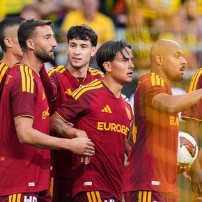 Dybala clavó gol y asistencia en menos de diez minutos de juego con la Roma