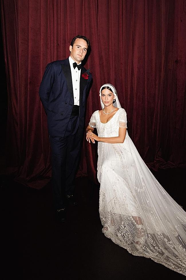 Theresa Fonseca y Gustav von Fürstenberg.