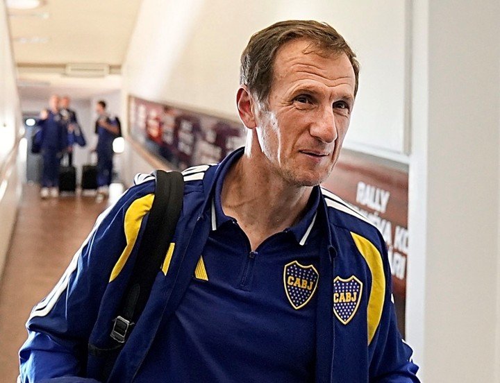 El Vasco Arruabarrena estableció la agenda de Boca para las próximas semanas. (Prensa Boca)