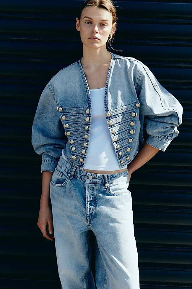 Cazadora vaquera de H&M (69,95 euros)