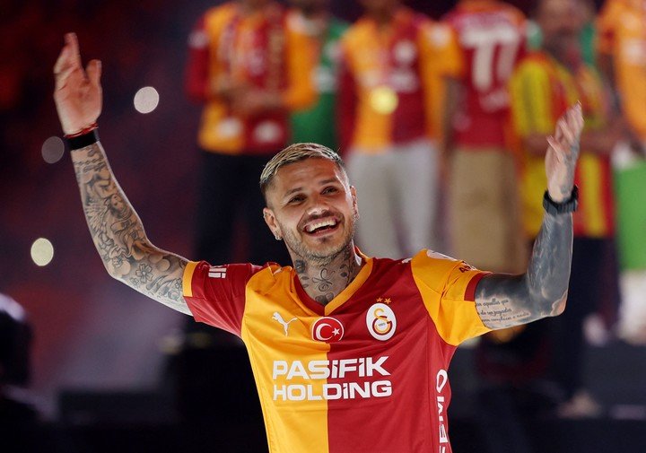 Mauro Icardi. (foto: REUTER)