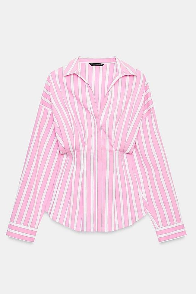 Camisa rosa de Zara (25,99 euros)